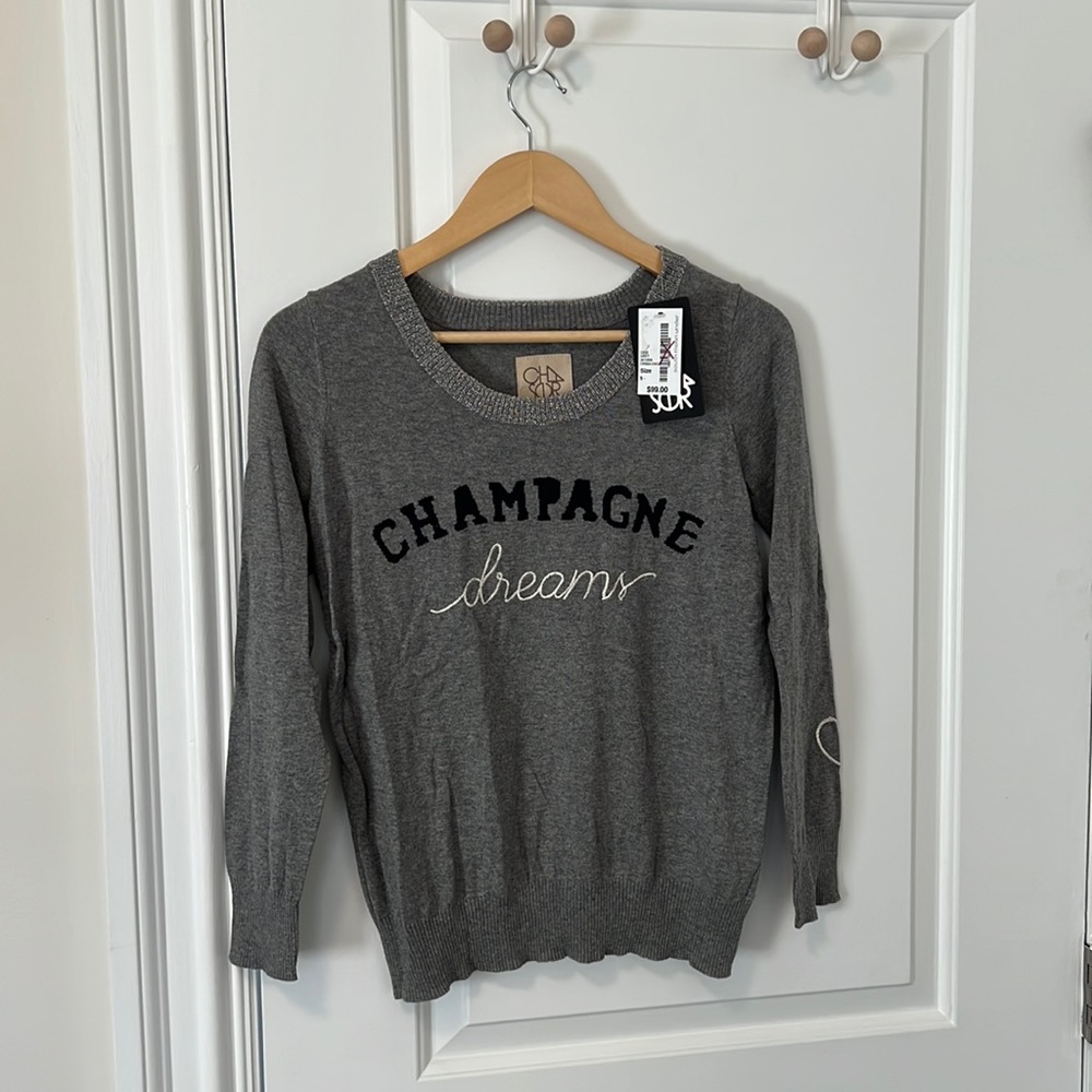 NWT Grey Chaser Sweatshirt, lightweight, size Small